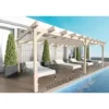 153100-large_default Pergola en bois lamellé-collé 400x400cm MARSEILLE – Maderland | Livraison rapide