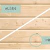 Abri à vélos en bois brut 4,6m² avec kit solaire - pour 4 vélos - Karibu