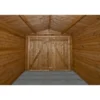 9a0bf6b7d58d47ce883e10b23b33aa4d Abri cloisonné en bois 15m² MODERNE traité marron 40mm Gardy Shelter | Livraison rapide