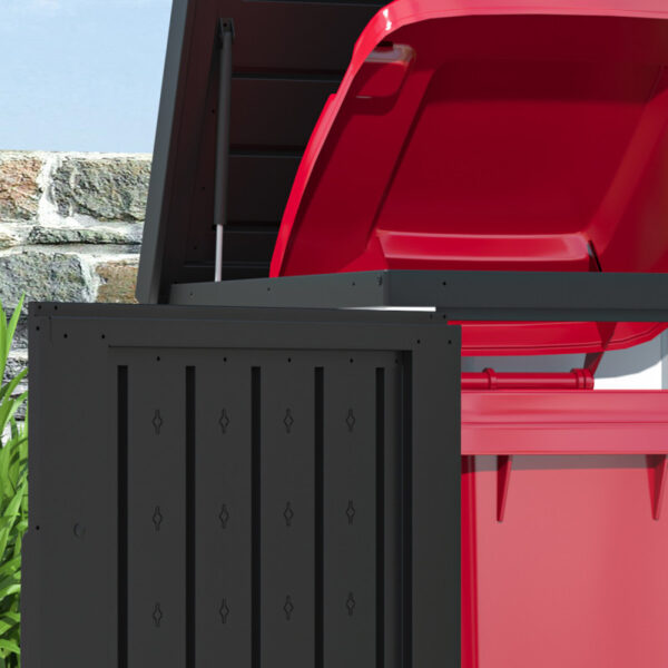 abri-2-poubelles-en-acier-galvanise-kosto-monopente-gris-fonce-kit-d-ancrage-x-metal (3) Abri 2 poubelles en acier galvanisé Kosto monopente gris foncé + kit d'ancrage - X-Métal