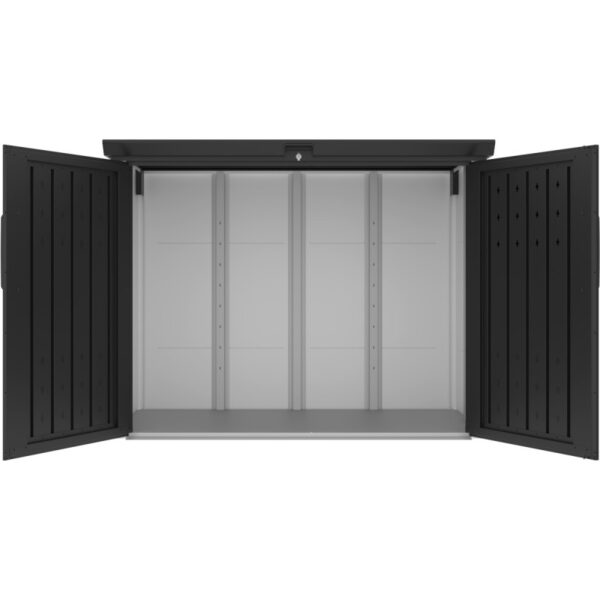 abri-2-poubelles-en-acier-galvanise-kosto-monopente-gris-fonce-kit-d-ancrage-x-metal (6) Abri 2 poubelles en acier galvanisé Kosto monopente gris foncé + kit d'ancrage - X-Métal