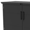 abri-3-poubelles-en-acier-galvanise-kosto-monopente-gris-fonce-kit-d-ancrage-x-metal (10) Abri 3 poubelles en acier galvanisé Kosto monopente gris foncé + kit d'ancrage - X-Métal