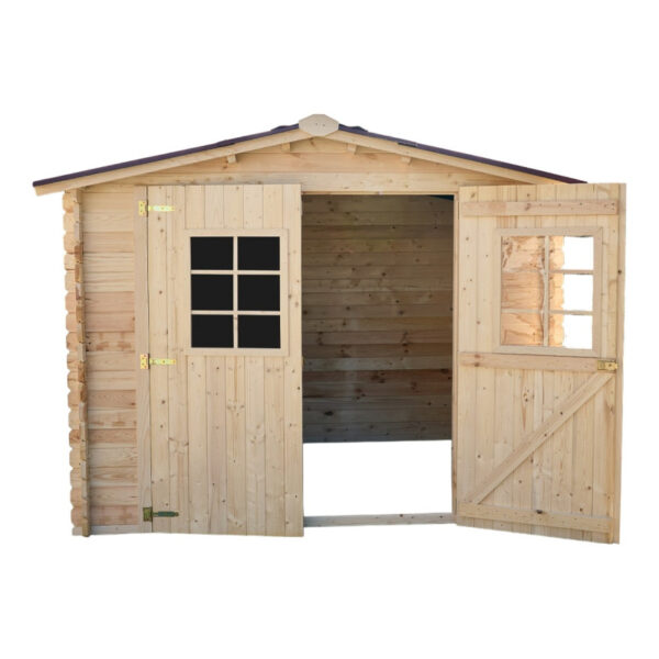 abri-616m-en-bois-massif-28mm-avec-toiture-en-plaques-ondulees-habrita (24) Abri 6,16m² en bois massif 28mm avec toiture en plaques ondulées HABRITA | Livraison rapide