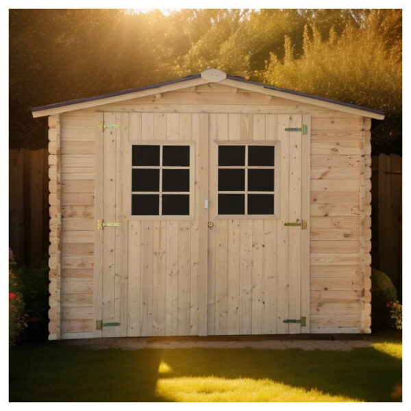 abri-616m-en-bois-massif-28mm-avec-toiture-en-plaques-ondulees-habrita (4) Abri 6,16m² en bois massif 28mm avec toiture en plaques ondulées HABRITA | Livraison rapide