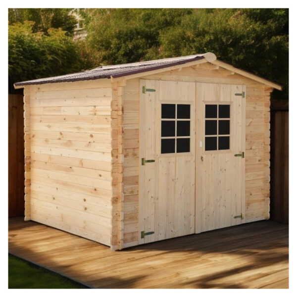 abri-616m-en-bois-massif-28mm-avec-toiture-en-plaques-ondulees-habrita (5) Abri 6,16m² en bois massif 28mm avec toiture en plaques ondulées HABRITA | Livraison rapide