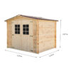 abri-616m-en-bois-massif-28mm-avec-toiture-en-plaques-ondulees-habrita (7) Abri 6,16m² en bois massif 28mm avec toiture en plaques ondulées HABRITA | Livraison rapide