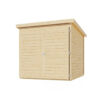 abri-a-velos-en-bois-brut-34m-pour-3-velos-karibu (3) Abri à vélos en bois gris terre 3,4m² avec kit solaire - pour 3 vélos - Karibu