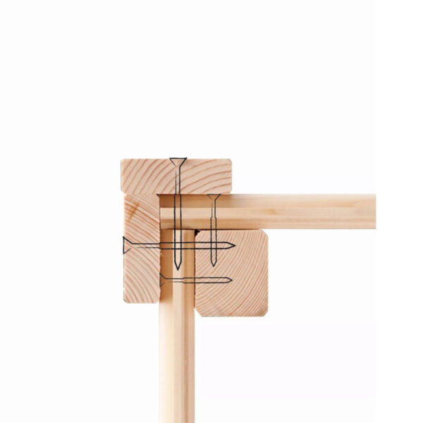 abri-a-velos-en-bois-brut-34m-pour-3-velos-karibu (7) Abri à vélos en bois brut 3,4m² - pour 3 vélos - Karibu