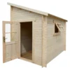 abri-adosse-596m-plus-en-bois-massif-28mm-gardy-shelter-1 Abri adossé 5,96m² PLUS en bois massif 28mm Gardy Shelter | Livraison rapide