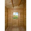 abri-adosse-596m-plus-madriers-28mm-traites-marron-gardy-shelter-3 Abri adossé 5,96m² PLUS madriers 28mm traités marron Gardy Shelter | Livraison rapide