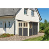 abri-adosse-en-bois-vitrifie-gris-485m-wandlitz-3-karibu (1) Abri adossé en bois vitrifié gris 4,85m² Wandlitz 3 - Karibu