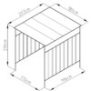 abri-de-jardin-en-acier-galvanise-kosto-double-pente-gris-fonce-705m-kit-d-ancrage-x-metal (4) Abri de Jardin en Acier Galvanisé Kosto Double Pente Gris Foncé 7,05 m² avec Kit d'Ancrage X-METAL