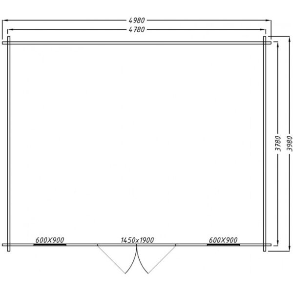 abri-en-bois-massif-198m-plus-28mm-traite-teinte-marron-gardy-shelter (4) Abri en bois massif 19,8m² PLUS 28mm traité teinté marron Gardy Shelter