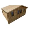 abri-en-bois-massif-198m-plus-40mm-traite-teinte-marron-gardy-shelter (10) Abri en bois massif 19,8m² PLUS 40mm traité teinté marron Gardy Shelter | Livraison rapide