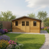 abri-en-bois-massif-198m-plus-40mm-traite-teinte-marron-gardy-shelter (2) Abri en bois massif 19,8m² PLUS 40mm traité teinté marron Gardy Shelter | Livraison rapide
