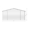 abri-en-bois-massif-198m-plus-40mm-traite-teinte-marron-gardy-shelter (25) Abri en bois massif 19,8m² PLUS 40mm traité teinté marron Gardy Shelter | Livraison rapide