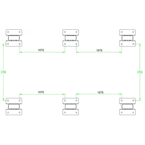 carport-en-aluminium-blanc-3x505m-et-polycarbonate-6mm-x-metal (3) Carport Aluminium Blanc 15,15 m² avec Toiture Polycarbonate 6 mm X-METAL
