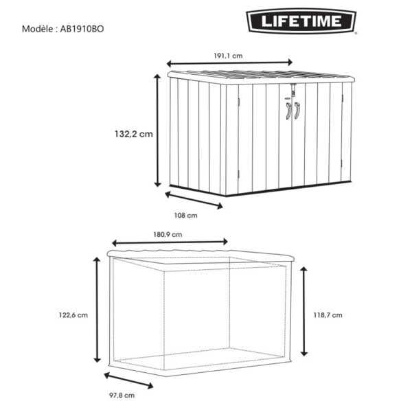 coffre-de-jardin-206m-en-pehd-imitation-bois-lifetime-habrita (3) Coffre de jardin 2,06m² en PEHD imitation bois Lifetime - Habrita