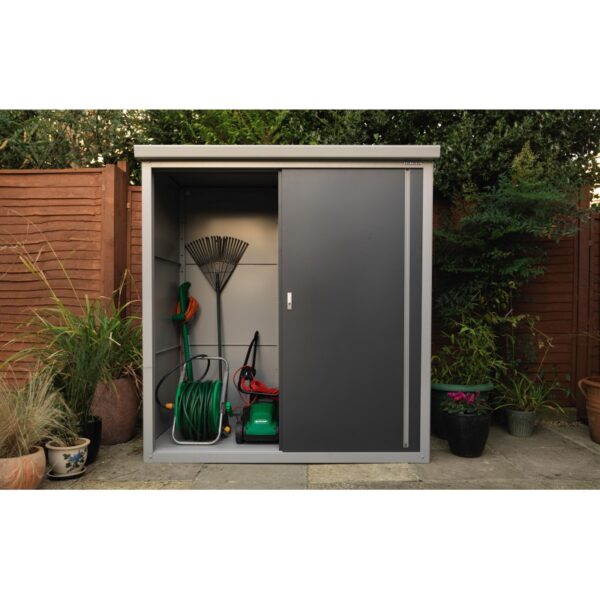 Armoire extérieure en métal anthracite 3200L Guardian 1,72m² TRIMETALS | Livraison rapide
