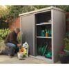 Armoire extérieure en métal anthracite 3200L Guardian 1,72m² TRIMETALS | Livraison rapide