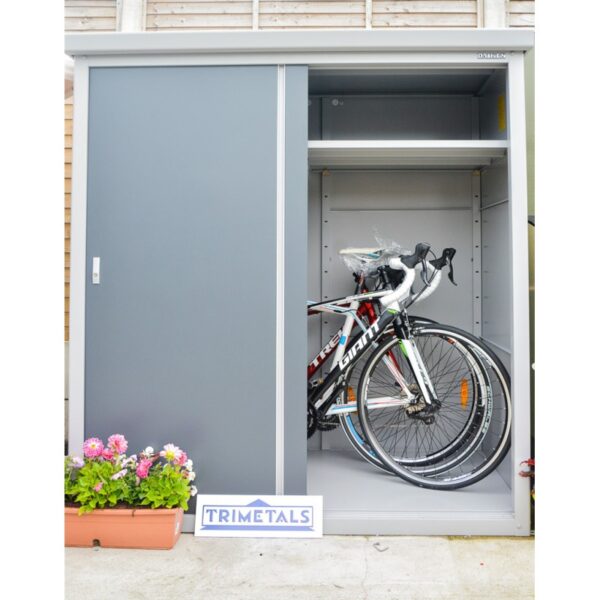 Armoire extérieure en métal anthracite 3200L Guardian 1,72m² TRIMETALS | Livraison rapide