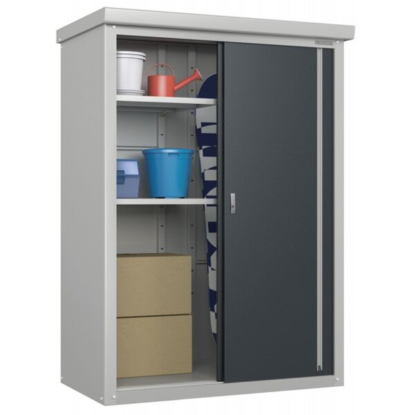 Armoire extérieure en métal anthracite 3200L Guardian 1,72m² TRIMETALS | Livraison rapide