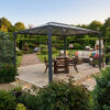 Pergola aluminium et polycarbonate 430x295,5cm Martinique 4300 Palram - Canopia