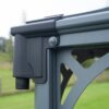 Pergola aluminium et polycarbonate 430x295,5cm Martinique 4300 Palram - Canopia