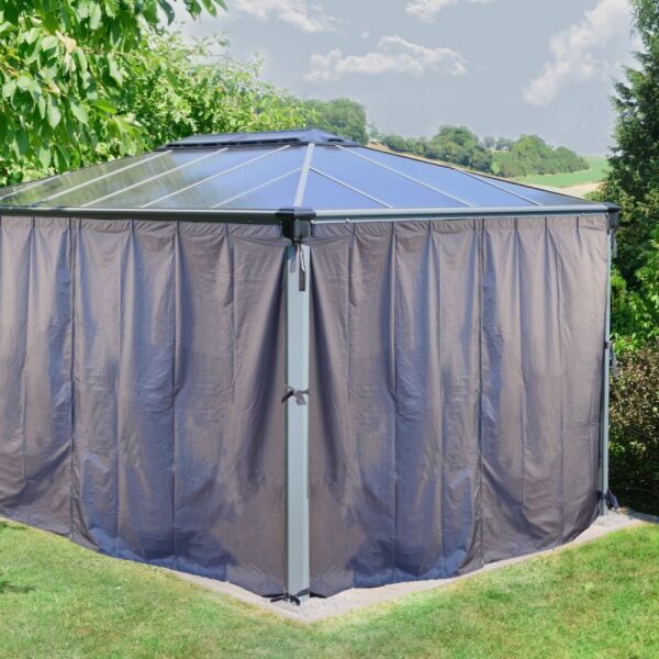 Pergola aluminium et polycarbonate 430x295,5cm Martinique 4300 Palram - Canopia