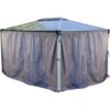 Pergola aluminium et polycarbonate 430x295,5cm Martinique 4300 Palram - Canopia