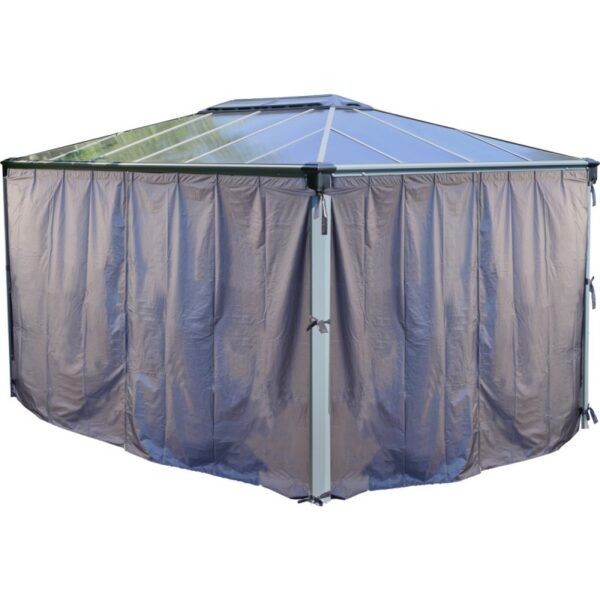 Pergola aluminium et polycarbonate 430x295,5cm Martinique 4300 Palram - Canopia