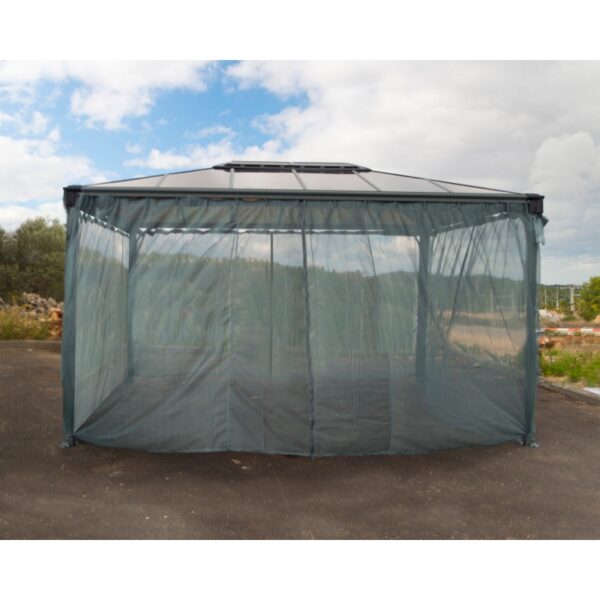 Pergola aluminium et polycarbonate 430x295,5cm Martinique 4300 Palram - Canopia