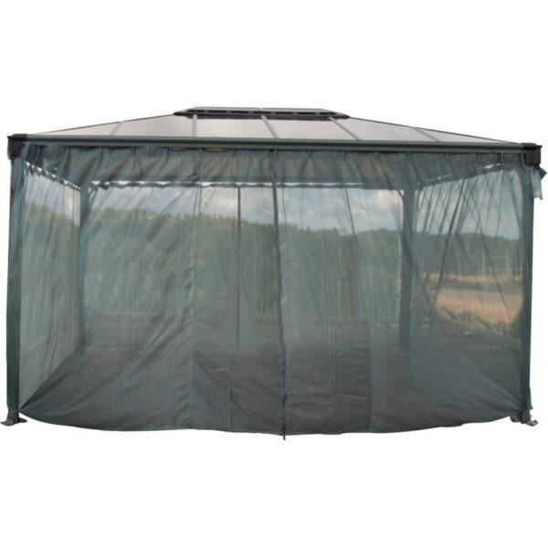Pergola aluminium et polycarbonate 430x295,5cm Martinique 4300 Palram - Canopia