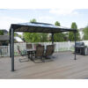Pergola aluminium et polycarbonate 430x295,5cm Martinique 4300 Palram - Canopia
