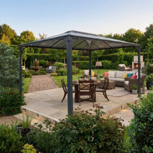 Pergola aluminium et polycarbonate 430x295,5cm Martinique 4300 Palram - Canopia