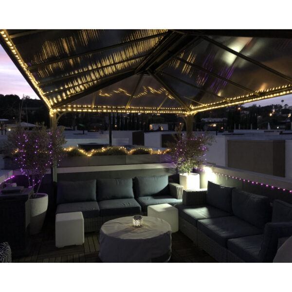 Pergola aluminium et polycarbonate 430x295,5cm Martinique 4300 Palram - Canopia