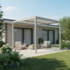 pergola-bioclimatique-autoportante-en-aluminium-gris-clair-3x3m-x-metal (1) Pergola bioclimatique autoportante en aluminium gris clair 3x3m - X-METAL