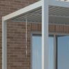 pergola-bioclimatique-autoportante-en-aluminium-gris-clair-3x3m-x-metal (13) Pergola bioclimatique autoportante en aluminium gris clair 3x3m - X-METAL
