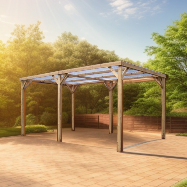pergola-thonon-1506m-en-bois-avec-couverture-pvc-habrita Pergola THONON 15,10m² en bois massif avec couverture PVC – HABRITA | Livraison rapide